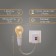 Sconces in the Sinda socket 1x15W E27 white 4.2x35x31.5 cm