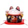 Souvenir Ceramics Piggy Code "Black Cat Mani-Neko with bells" 11.5x11.5x9.5 cm
