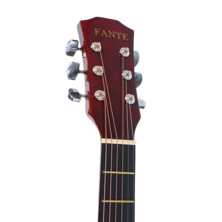 Acoustic guitar Fante FT-D38-N, with a neckline, natural color-2