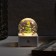 LED figure "Ball with a Christmas tree" 10 × 14.3 × 10 cm, plastic, usb, glow warm white