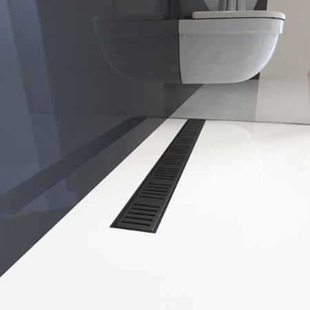 The Alcadrain EKO AG101101650 drainage groove, with thresholds for a perforated lattice, 650 mm 1026-1