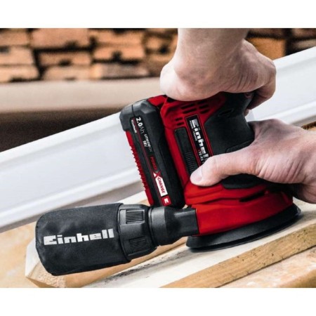 Grinding eccentric Einhell Pxc TE-RS 18, 18 V, D = 125 mm, 11000 rpm, without battery/ZU-1