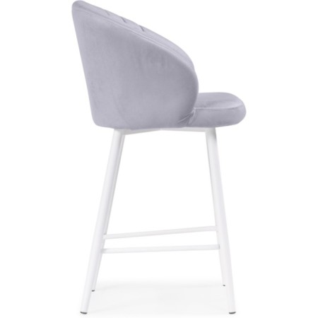 Barry Banbu Velutto 49 Metal/velor, white/gray 55x56x97 cm-2