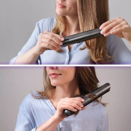 Hair rectifier KitFort KT-3220, wireless, 40 W, ceramic coating, up to 210 ° C-4