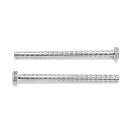 Tundra bolt, with a hexagonal head, galvanized, Din933, M6x80 mm, 2 pcs-1