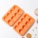 Form for the chups "Chupik", silicone 19.5 × 11.7 × 3.5 cm, 8 cells, 2 parts, with sticks, color mix
