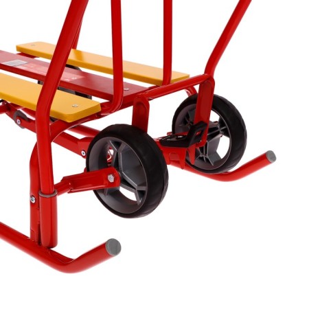 Sled "breeze 7 station wagon", red color-4
