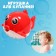 Clockwork toy "Figu Fugu", waterfowl, MIX's colors