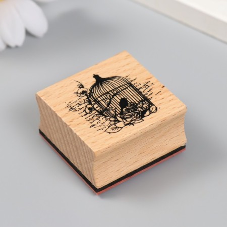 Printing the tree "Bird in the cage" 5x4x2.5 cm-1
