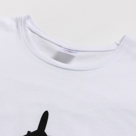 T -shirt Women's "Airplane", white color, size 46-5