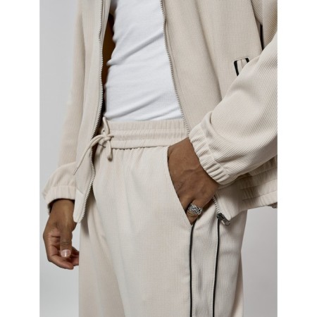 Sports suit men's, size 48, beige color-14
