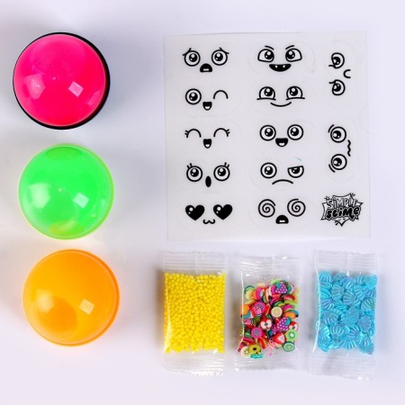 A set of slines with additives Simple Slime Tropic, 175 g-1