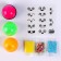 A set of slines with additives Simple Slime Tropic, 175 g