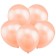 Latex ball 12 "Metal, pink gold, set of 5 pcs.