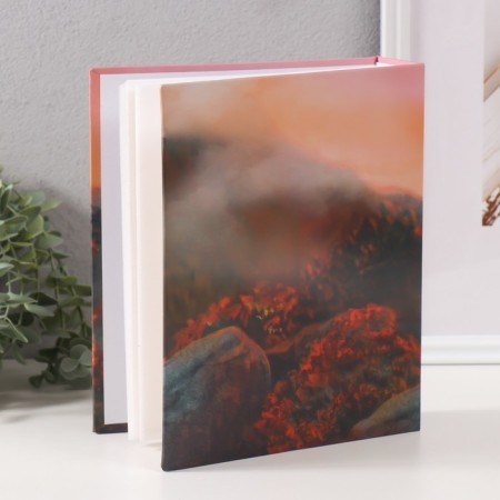 Photo album for 200 photos 10x15 cm, plastic. Cute Foxy sheets sunset-2
