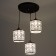 Lamp Bayerlux 1954/3bk E27 40W Black 29x29x22-122 cm