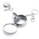 Gift set 7 in 1 "USSR": Flyage 270 ml + 4 glasses, funnel, keychain