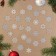 Stickers Interior New Year's "Snowflakes", (set 25 pcs), white, gold, silver, 4x4 cm