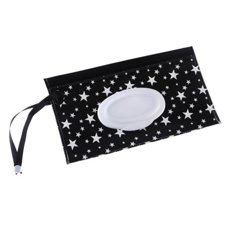 Napotus container with loop "Stars on White", Mix color-15
