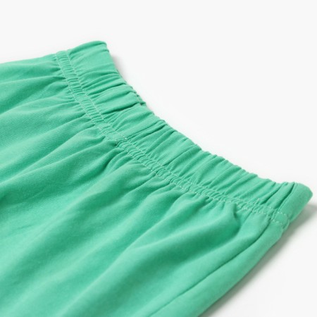 A set for a girl (T-shirt/shorts), yellow color/St.-3