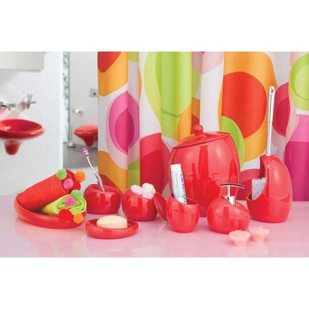 Nora trace for towels, red color-2