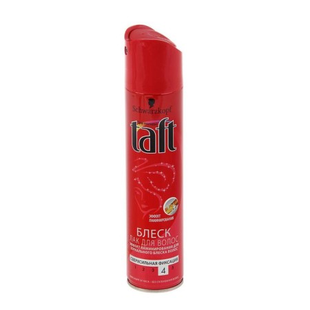 Hair varnish TAFT "Shine", superpower fixation, 225 ml-1