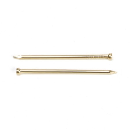 Nails of the tundra krep, finish, brass, 1.4x35 mm, 40 pcs-1