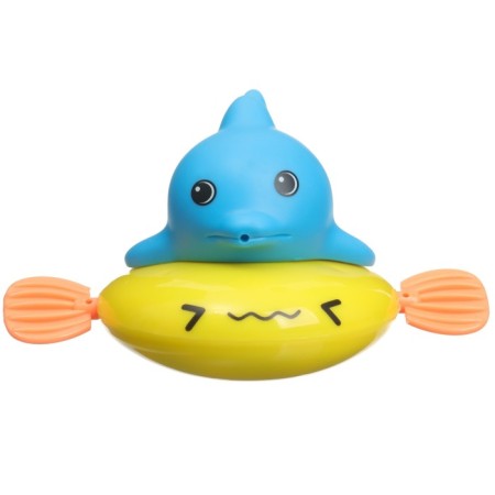Clothing toy for a bathtub with a spray "Dolphin", Kroshka I-2