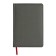 Leduced A5 Diary, 136 Velvet Index sheets, hard cover, artificial leather, Soft Touch lamination, lies, tinted block 70 g/m2, gray