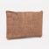 Women's wallet with lightning, brown color