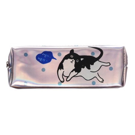 School penalty, on lightning holographic "Cat gray"-1