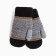 Baby mittens, black/dark gray color, size 16 (8-10 years)