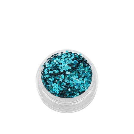 Sequins for the decor Pole "Cat Eye", No. 1 turquoise