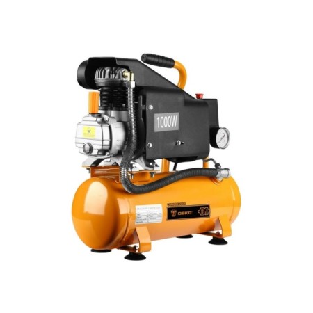 Air compressor DEKO DKAC09, Piston, 220 V, 1 kW, 260 l/min, 9 liters-2