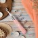 Luazon LEM-43 massage, for the face, 6 nozzles, from 2*AAA (not in set.), Pink