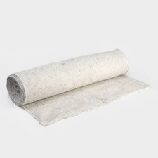 Non -woven canvas, 2.5 mm, width 75 cm, 10 mp, density 170 g/m2, white