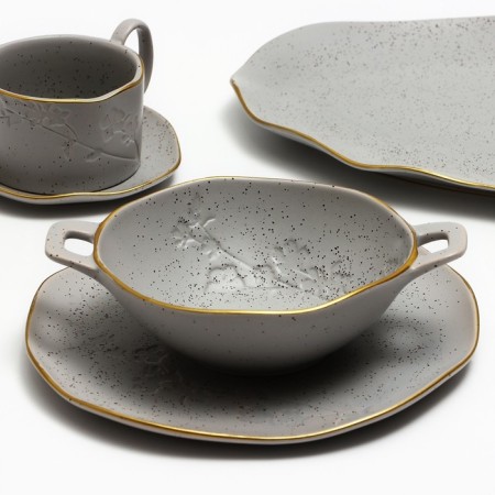 Poramic deep “Scandy” ceramic, 21x15 x 5.8 cm, 400 ml-6