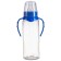 A bottle for feeding, classic throat, 250 ml., 3 months, cylinder, with handles, mix color