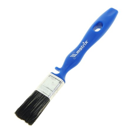 Matrix flat brush, for water paints, 25x12 mm, plastic handle, natural bristles