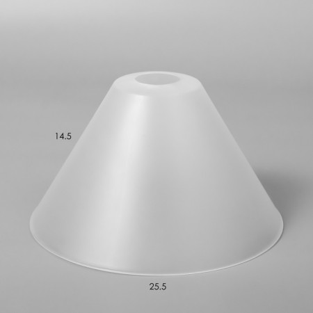 Plaphon "cone" E27 transparent 25x25x15cm-8
