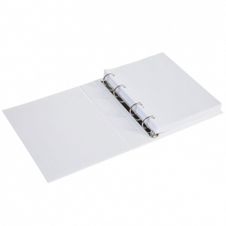 Notebook on 4 rings, A5, 160 sheets, in a cage, "Bright quotes", matte lamination-1