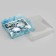 Cookie box, confectionery packaging, "miracles happen", 12 x 12 x 3 cm, new year