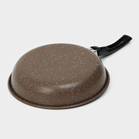 Flot Dilan Rock, D = 19 cm, plastic handle, anti -stick coating, brown color-5