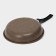 Flot Dilan Rock, D = 19 cm, plastic handle, anti -stick coating, brown color