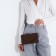 Bag-clate on magnet, brown color