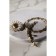 Serving dish Liberty Jones Marm, D = 25 cm, white marble