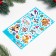 Decorative stickers "Christmas Party" 10x16 cm