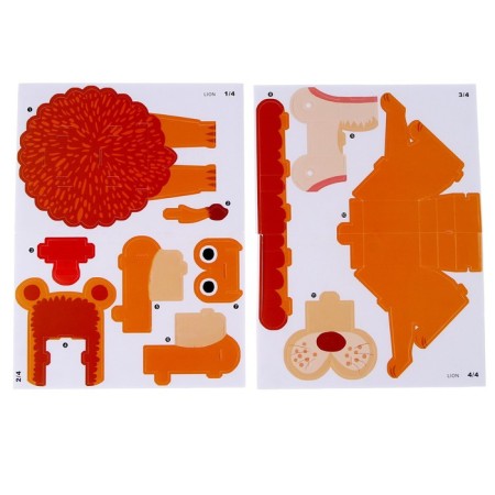 Set for creativity Soster 3D figures "Leo"-1