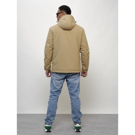 Male spring jacket, size 56, beige color-3