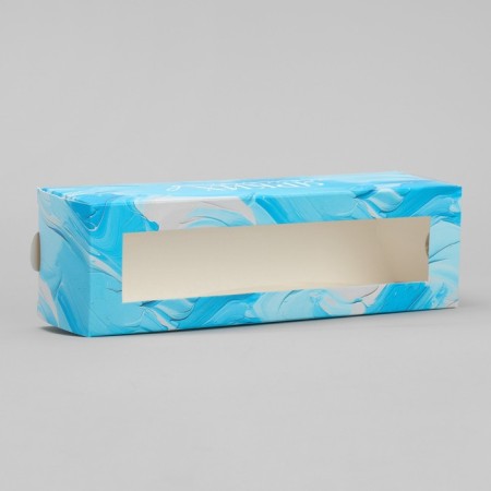 Makarun box, confectionery packaging of “bright moments” 18 x 5.5 x 5.5 cm-3